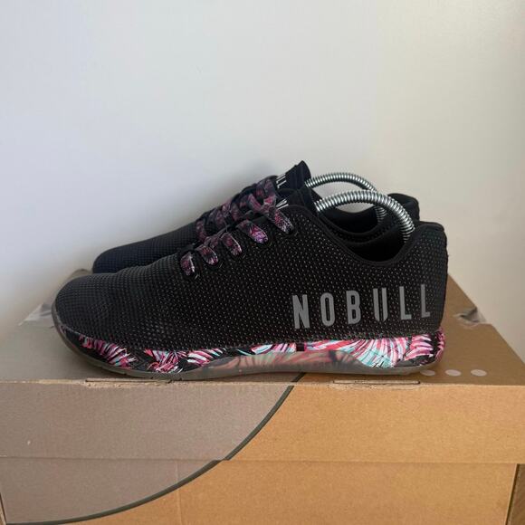 NoBull Outwork “Midnight Palm” Unisex Running Sneakers - SZ Men 5.5- Women 7 - Picture 4 of 13